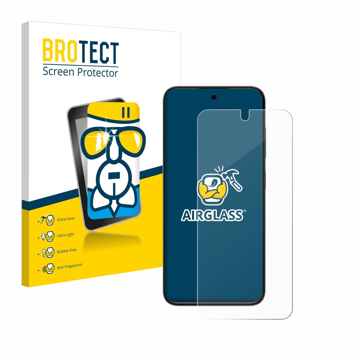 Screenprotector voor ZTE Blade V70 Vita Beschermglas transparant