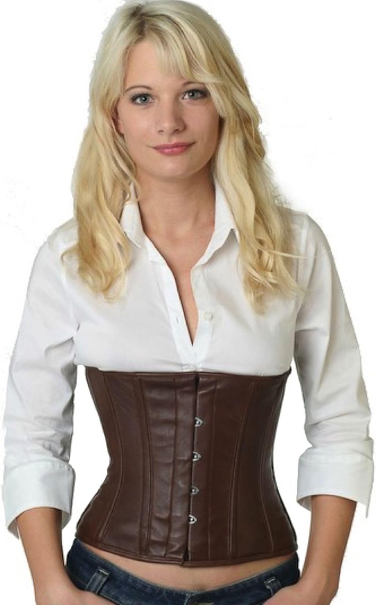 Taillerijkorset van Leer voor Slimmende Taille