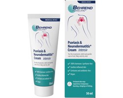 Behrend Homecare® Psoriasis crème - Eczeem crème - Zonder Cortisol - 50 ml