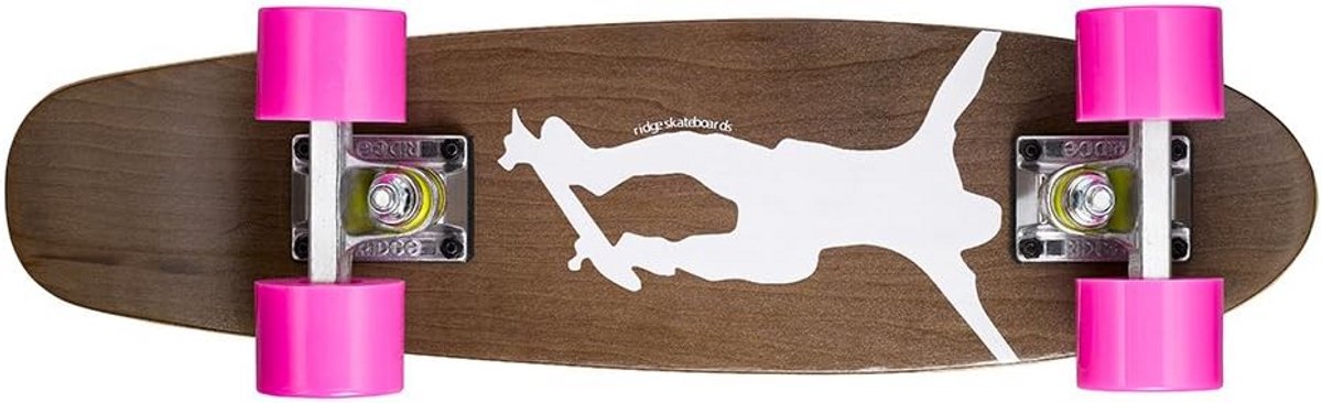 Maple Skateboard Cruiser 55cm Complete Mini Cruiser voor Stadsvervoer en Carving
