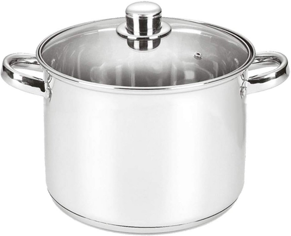 Grote RVS Kookpan met 3-laags Thermische Bodem, 11 Liter
