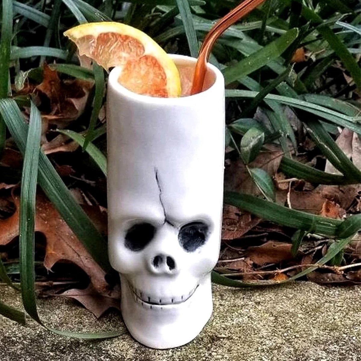 Tiki Mok in Schedelvorm - Tropische Cocktailglazen