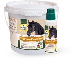 Vitalstyle DermaControl - VoordeelBundel - Paarden Supplement - Ondersteunt De Huid Bij Schuren - Met o.a. Bitterzoet & Brandnetel