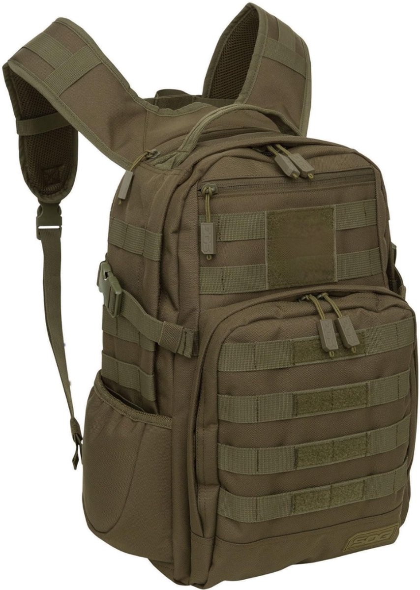 VH Supplies® Tactical Backpack - Militaire Rugzak - Leger Rugzak - 24L - Groen