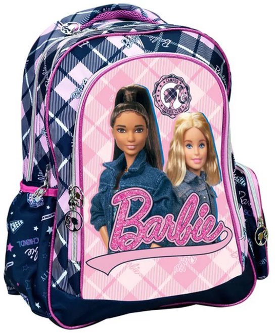 Barbie Rugzak voor vrouwen, tieners, meisjes, modieuze mini-dagrugzak, dubbele riem, roze, Eén maat Barbie Rugzak voor vrouwen, tieners, meisjes, modieuze mini-dagrugzak, dubbele riem, roze, Eén maat