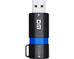 DM USB stick 512GB - Dual port USB-C - USB 3.2 - Blauw