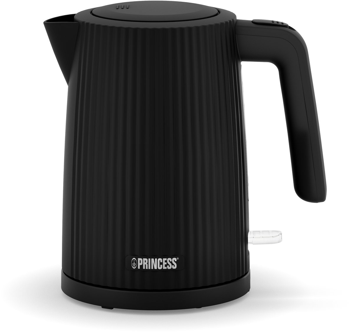 Princess Waterkoker 236058 Wave - Retro - 1.7 liter - 2200W - Zwart — afbeelding 1