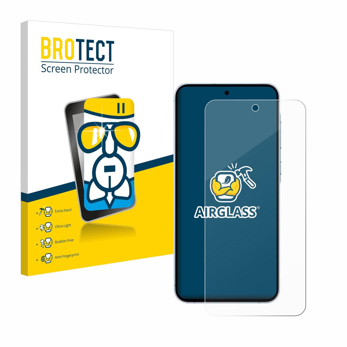 Screenprotector voor Samsung Galaxy M35 Beschermglas transparant