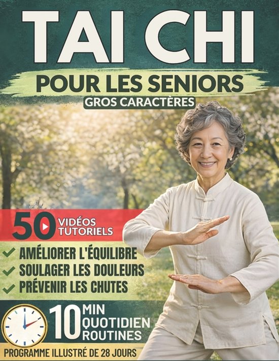 Tai Chi Pour Les Seniors (Gros Caractères) - cover