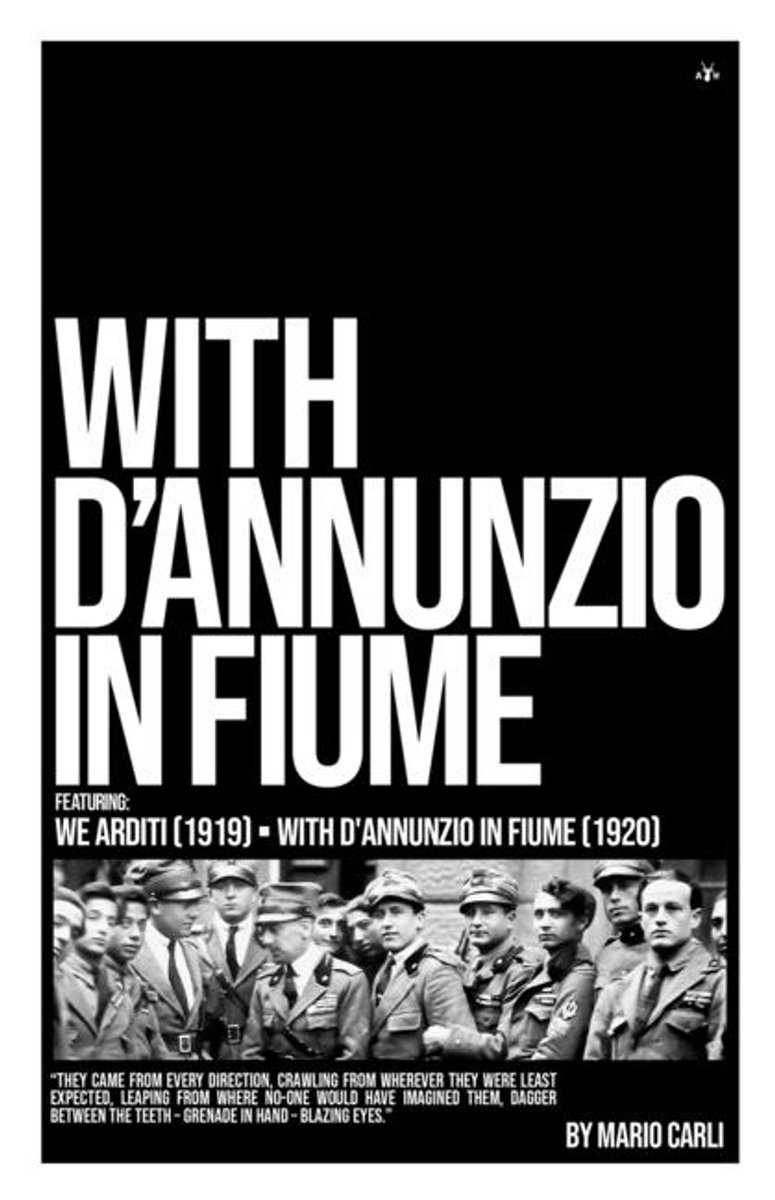 Omslag van With D'Annunzio in Fiume