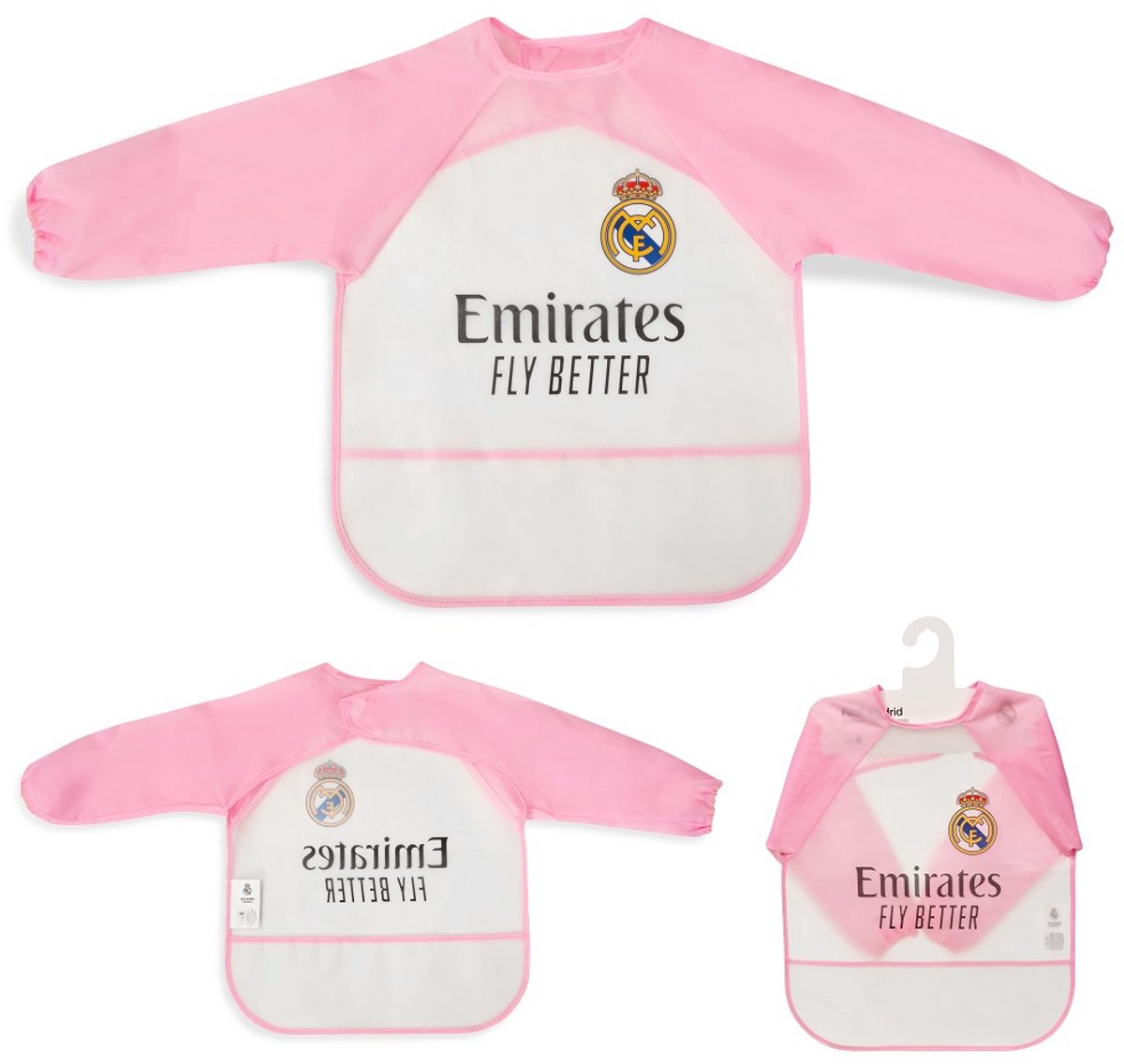 REAL MADRID™ - slab met lange mouwen - roze - 0-2 jaar
