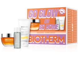 Biotherm Skin Fitness Set Voor Vrouwen: GO GLOW OR GO HOME – AQUASOURCE+ VITAMIN GLOW SET, Complete Brightening Routine met Aquasource+ Vitamin Glow Gel 50ml, Biosource Eau Micellaire 30ml, Eau Vitaminée Body Milk 50ml