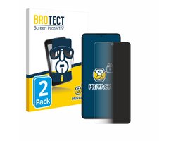 BROTECT - privacy screenprotector voor Xiaomi Poco F7 Ultra - Folie Beschermfolie Blauwlichtfilter 2 Stuks