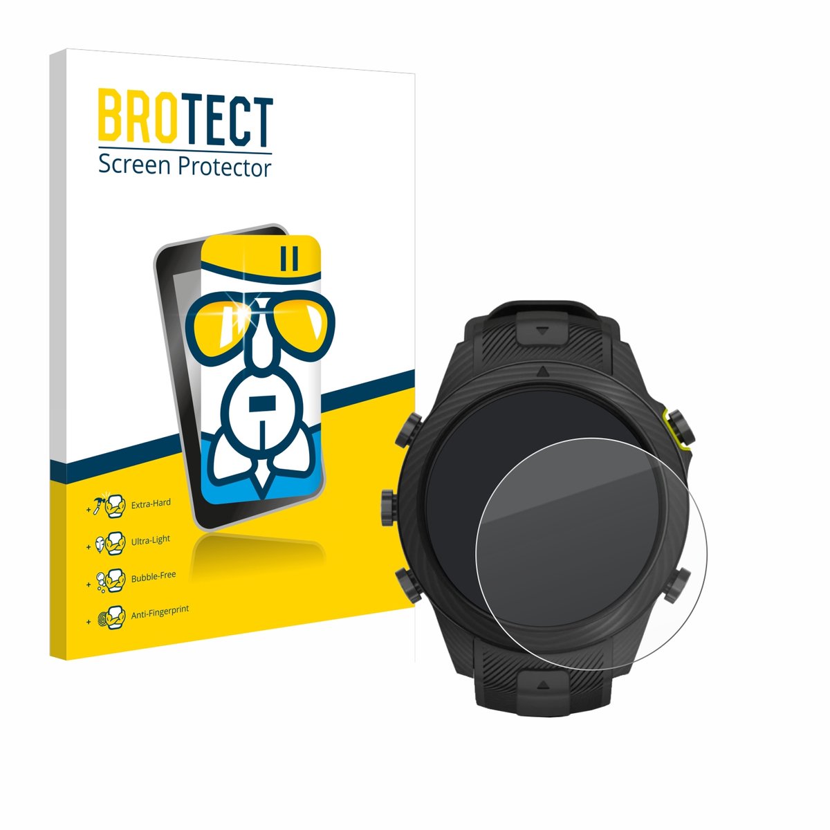 Screenprotector voor Garmin Marq Athlete Gen 2 Beschermglas transparant