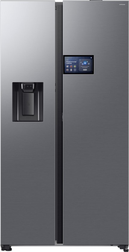Samsung RS90F65EDT Amerikaanse koelkast 640L roestvrijstaal vrijstaand LED vriezer 220L AI bediening