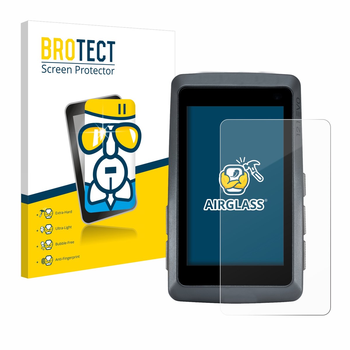Screenprotector voor Sigma ROX 12.1 EVO Beschermglas transparant
