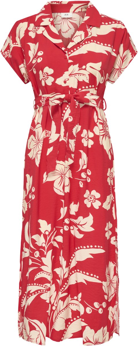 JDY - JDYTROYA LIFE S/L MIDI DRESS WVN DIA - Dames - Mini jurken