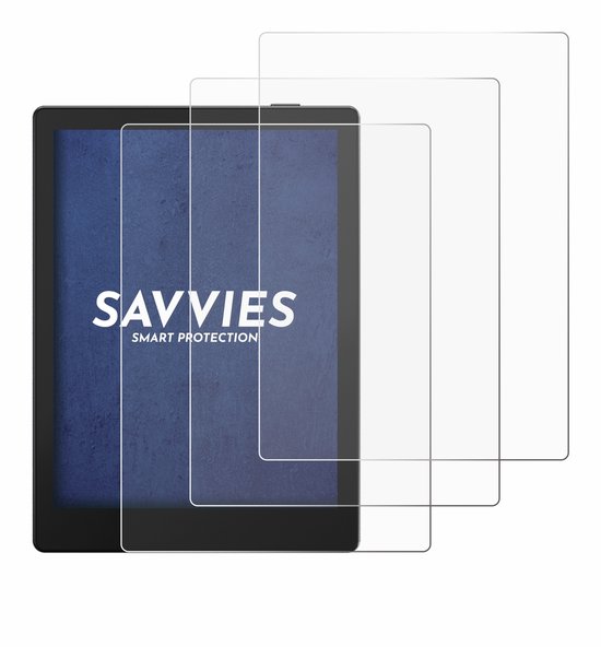 Savvies - Screenprotector voor Onyx Boox Go 6 - Folie Beschermfolie transparant (6 Stuks) van Savvies — afbeelding 5