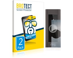 BROTECT - Screenprotector voor Ring Video Doorbell Pro - Folie Beschermfolie transparant 2 Stuks