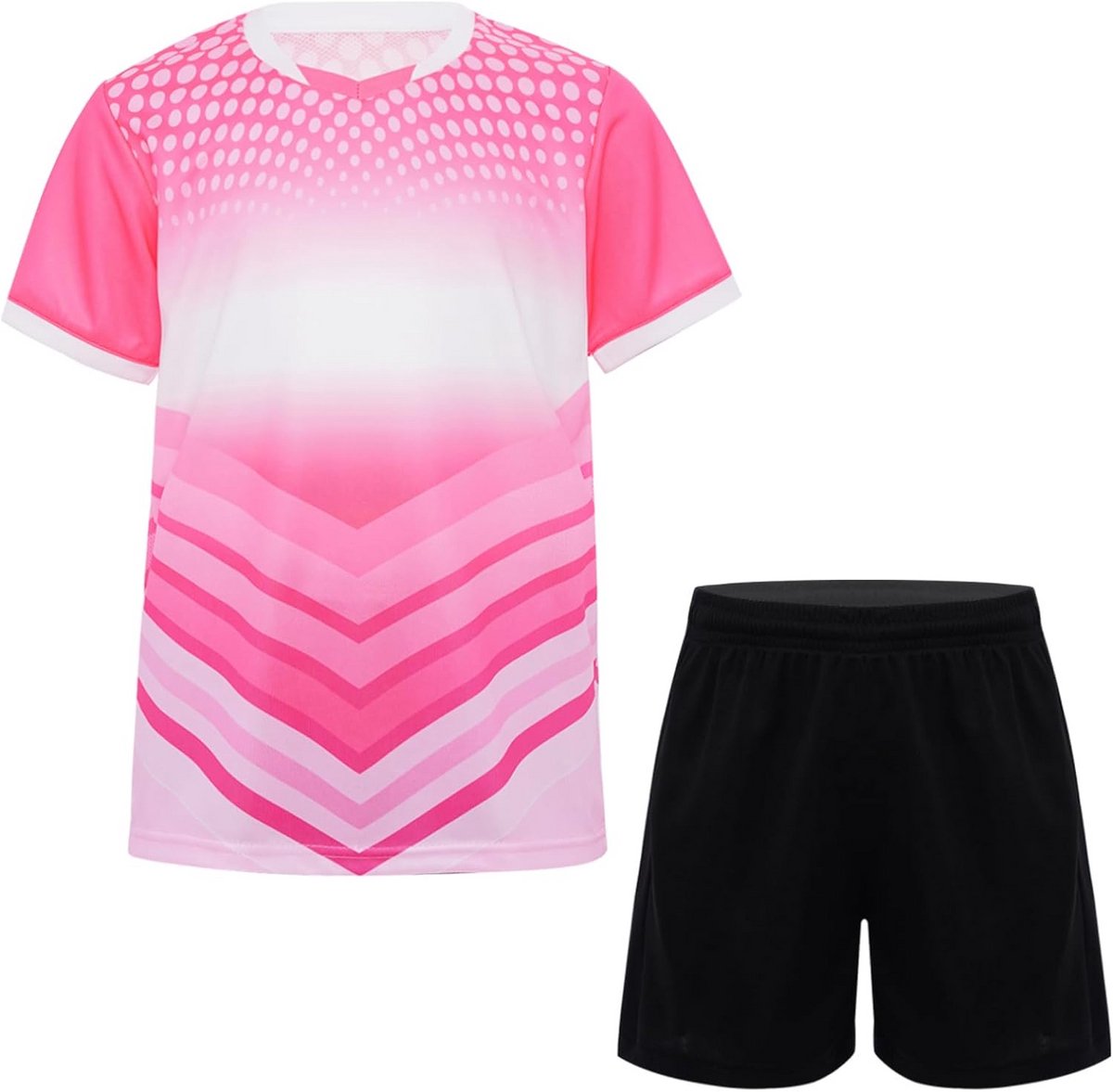 Sportoutfit Jongens Zomer Trainingspak Shirt en Korte Broek