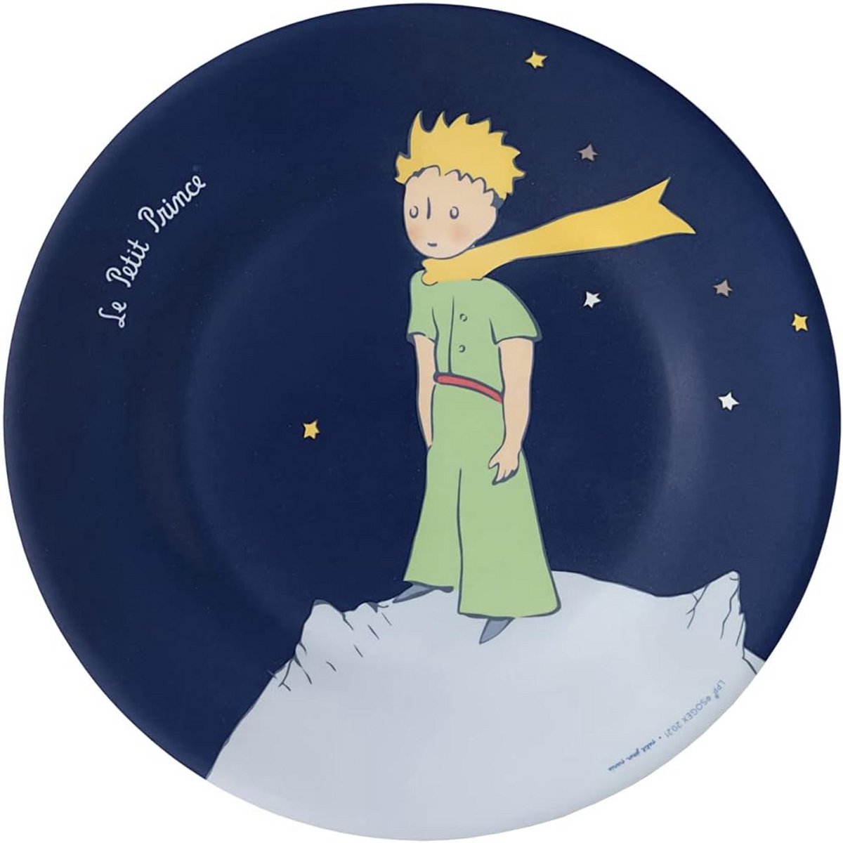 Luxe Dessertbord Ø 20 cm Blauw - Perfect voor Kinderen en Taart