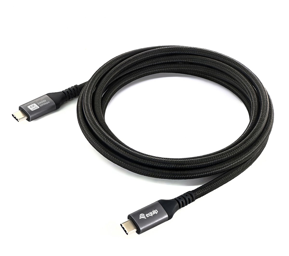 Equip 128384 USB-kabel USB4 Gen 2x2 3 m USB C Zwart