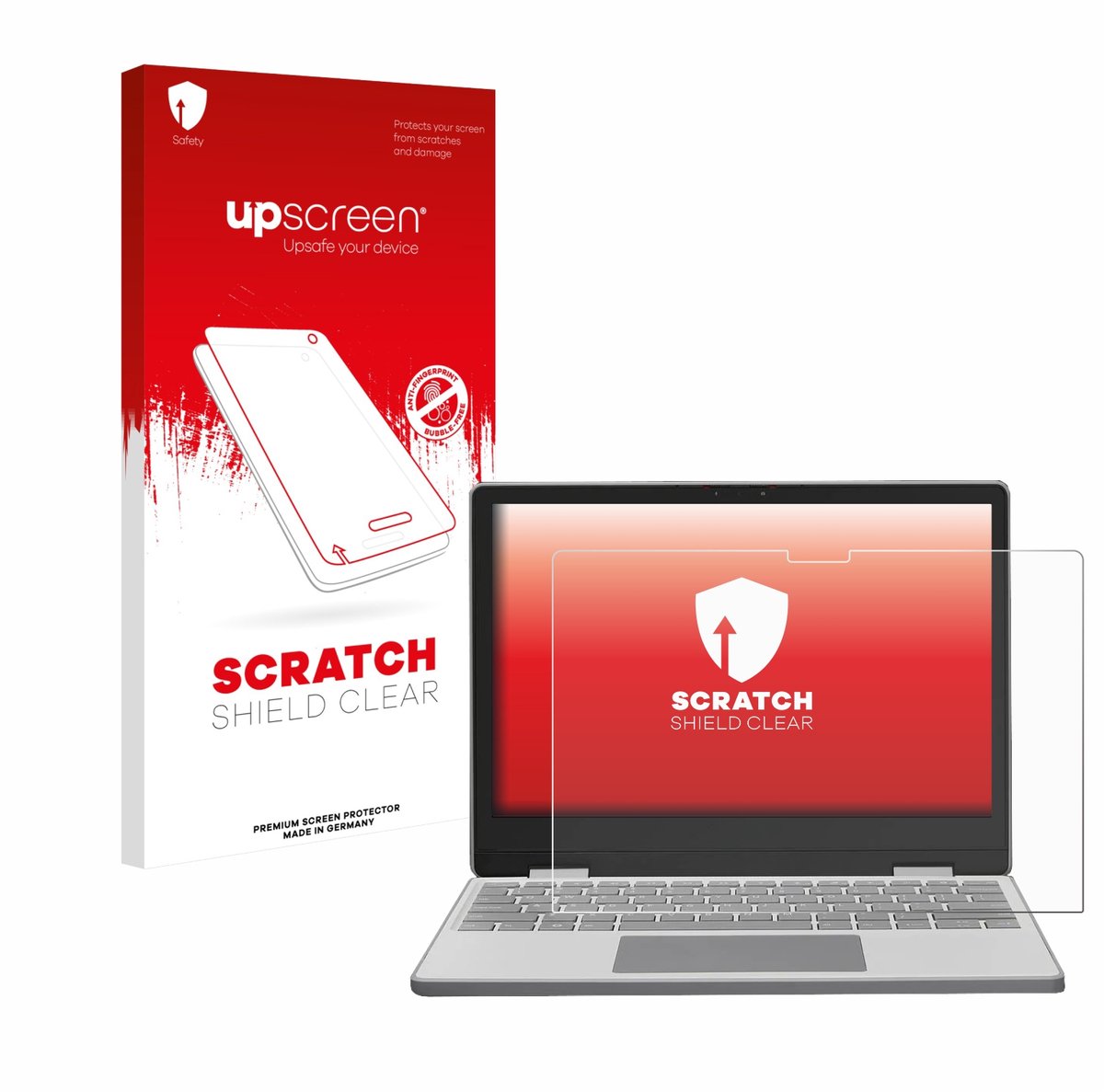 upscreen - Screenprotector voor Framework Laptop 12 - Folie Beschermfolie transparant