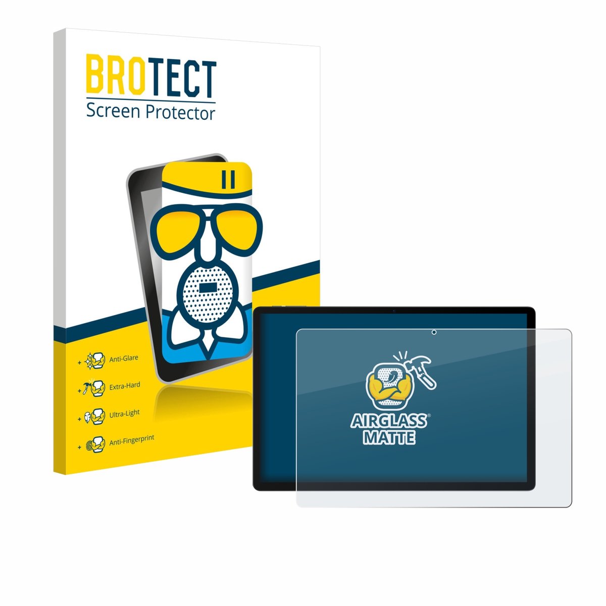 BROTECT - Screenprotector voor Doogee U13 - Folie Beschermfolie Beschermglas matte