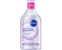 NIVEA Essentials Soothing Micellair Water - Gevoelige huid - Aminozuren - Dexpanthenol - Make-up remover - Face Cleanser - 400ml