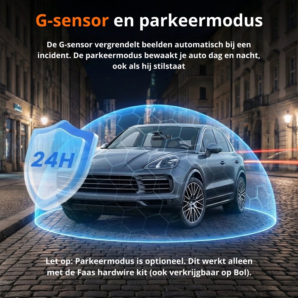Faas S80 Dual Dashcam 4K – Voor & Achter + 64GB thumbnail 5