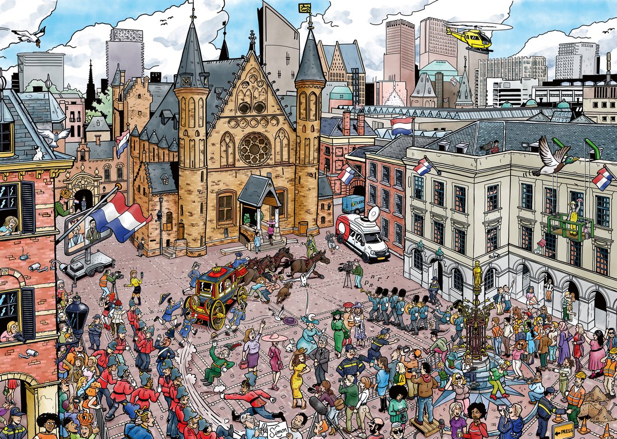 Ravensburger – Cities of the World: Den Haag – Legpuzzel – 1000 Stukjes — afbeelding 3