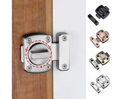 Actie4you® - Premium deurslot – Door Lock – Veiligheidsdeurslot – Inbraakbeveiliging – Extra Deur Slot – Zilver