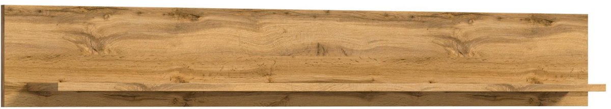 Jam wandplank eik decor, wit.