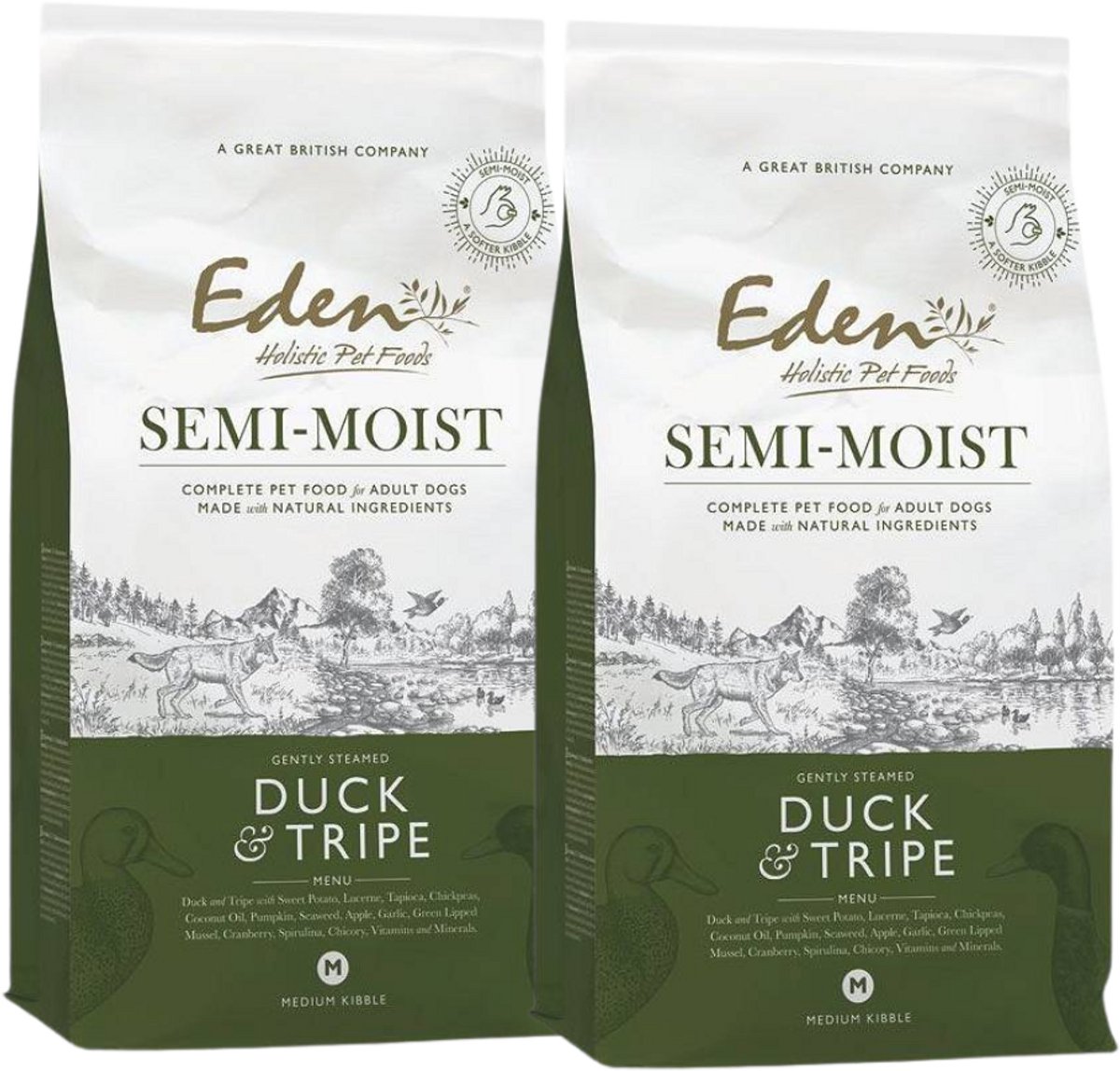Eden Eden Country Feast - Hondenvoer - Halfvochtig - Graanvrij - Glutenvrij