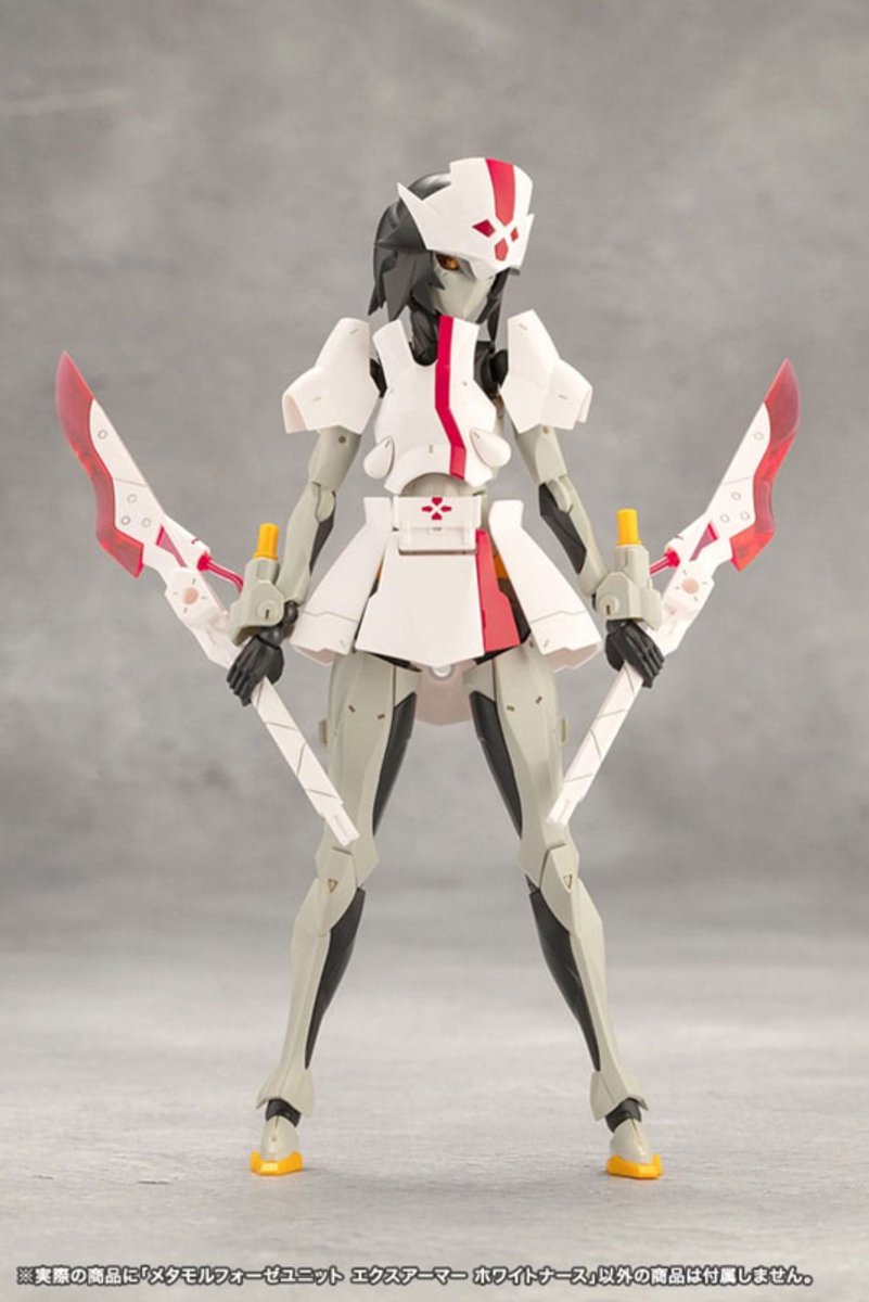 Kotobukiya Unlimited Universe Megalomaria Model Kit Metamorphose Unit Exarmor White Nurse 16 cm Model Kits