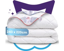 Slaapspeciaal - Climate Control Series - Dekbed - 4 Seizoenen Dekbed | 240x220 cm - Dekbed Geschikt Voor Alle Seizoenen - Zomerdekbed & Winterdekbed - Anti Allergie - Hoogwaardige Ultra Soft - Hotelkwaliteit - Tweepersoons Dekbed - Lits-jumeaux XL