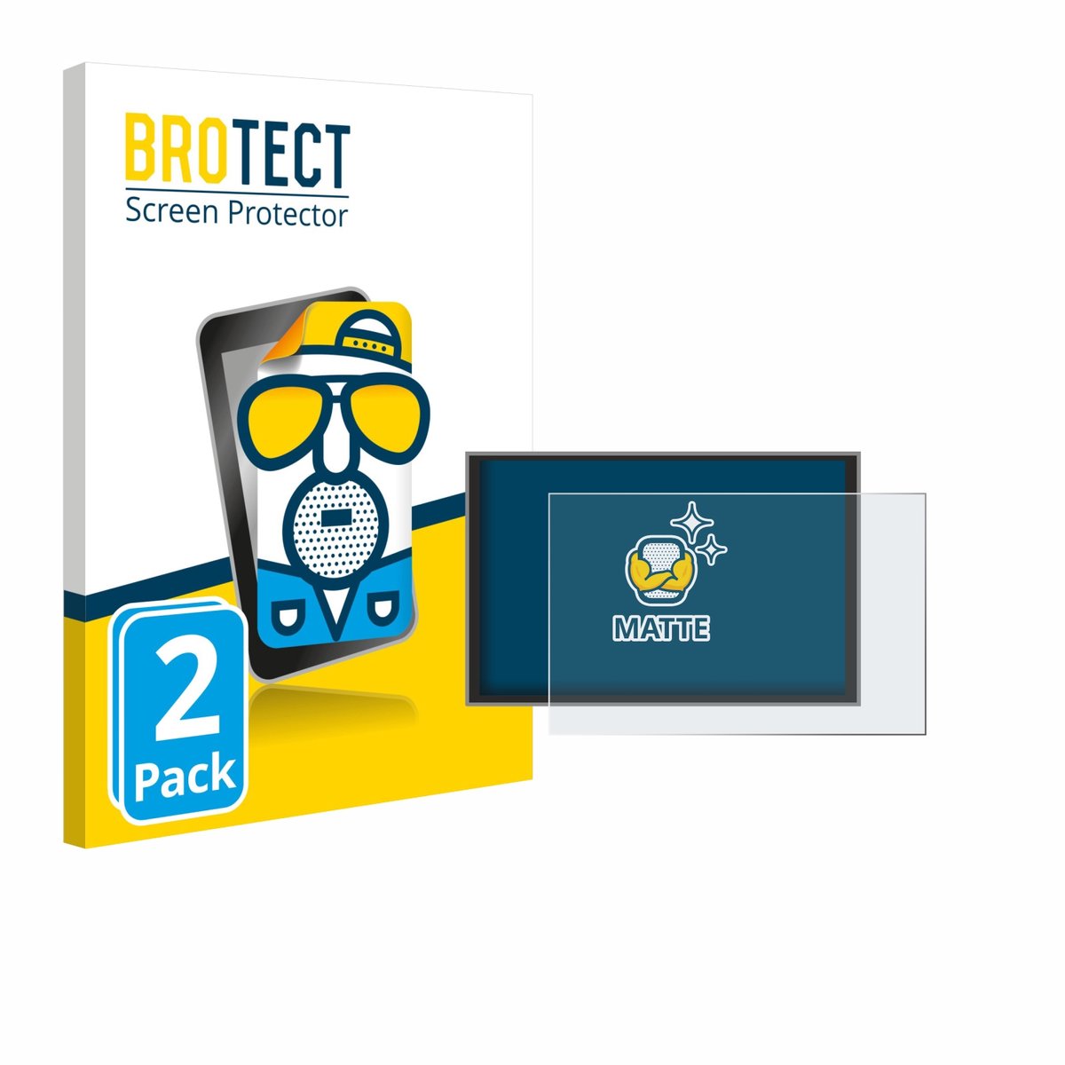 BROTECT - Screenprotector voor Renault Master 2025 - Folie Beschermfolie matte 2 Stuks