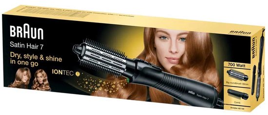 Braun Satin Hair 7 BRAS720E F�hnborstel - Ionentechnologie - Drogen, Stijlen, en krullen