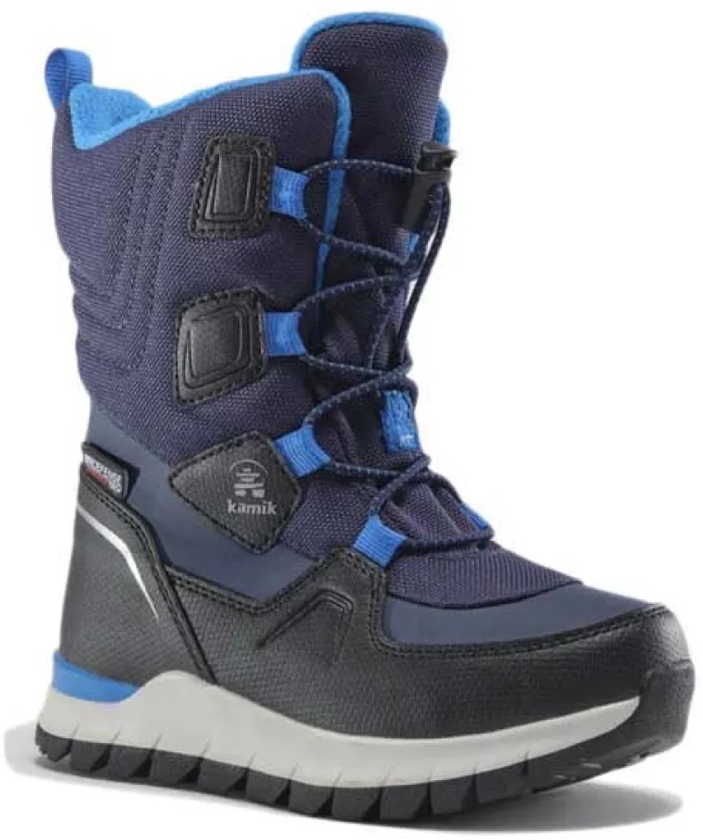 Kamik Bouncer2 Sneeuwlaarzen Jongens Meisjes Marineblauw