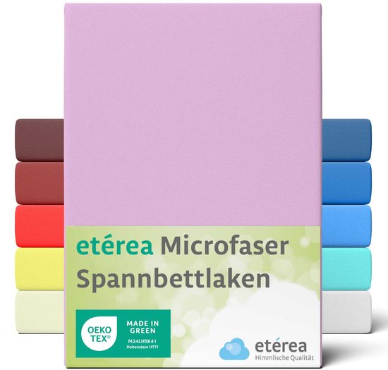 etérea Microvezel Hoeslaken – Lila – 60x120 / 70x140 cm