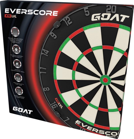 GOAT Everscore XTR LVL - Professioneel Dartbord van GOAT Everscore — afbeelding 3