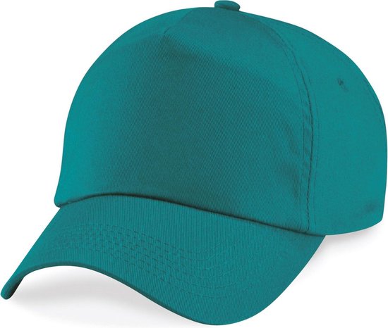 Beechfield Junior Original 5 Panel Cap Emerald