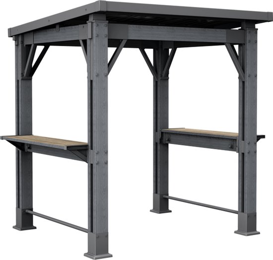 Keter Signature Grill Gazebo - 200x247x238 cm - Ashwood