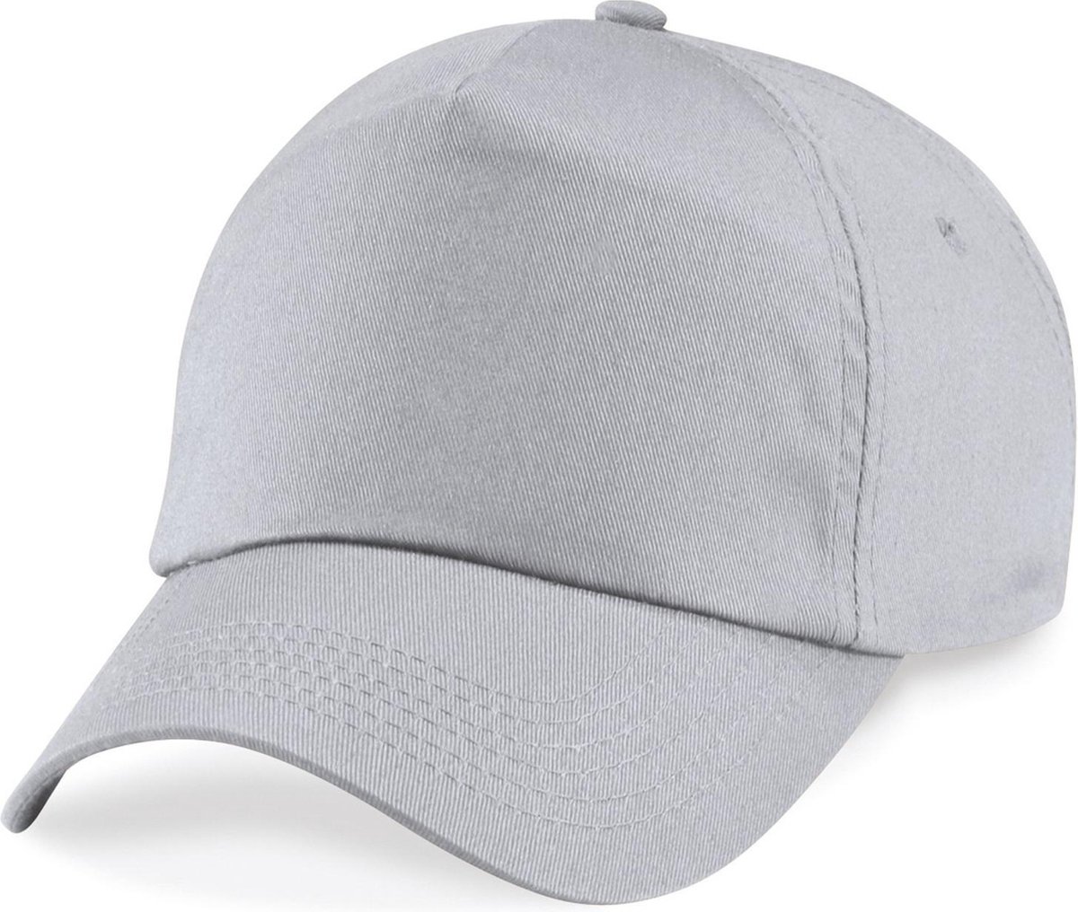Beechfield Original 5 Panel Cap Light Grey
