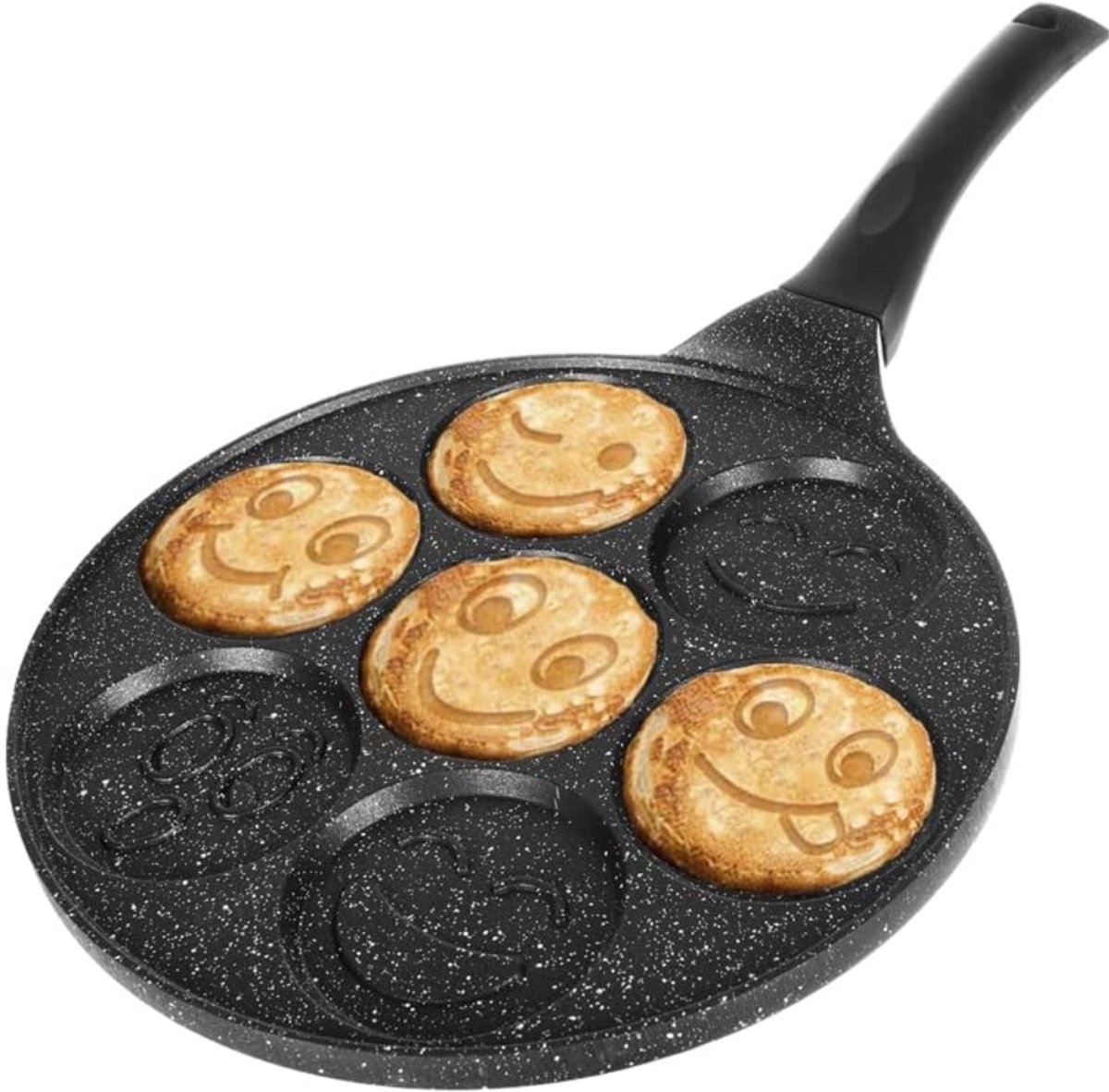 Aurixi® Poffertjespan - Poffertjespannen - Poffertjespan Electrisch - Zwart - 46cm x 4cm x 26cm