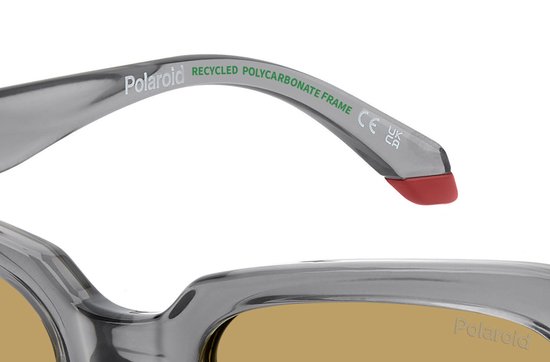 Polaroid Zonnebril PLD 6251/S/X Volwassenen Grijs Polariserend ECO friendly materials van Polaroid — afbeelding 5