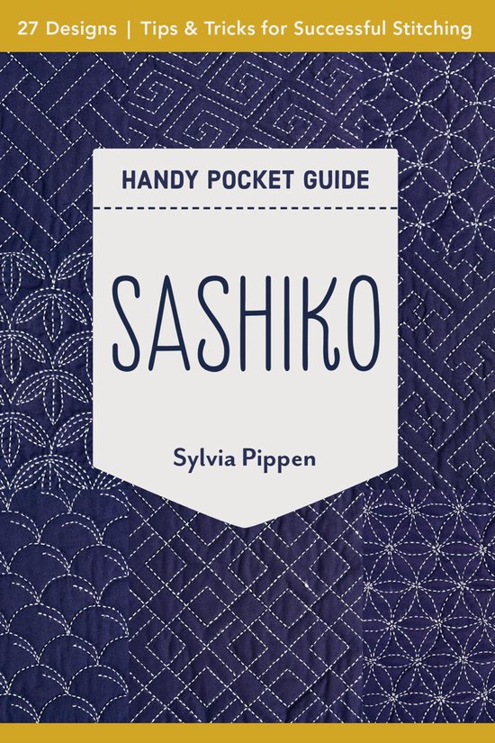 Sashiko Handy Pocket Guide - cover