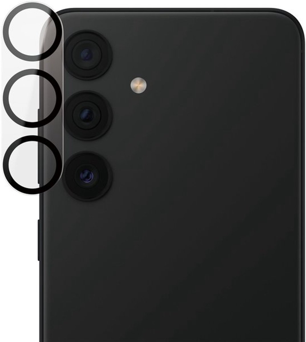 Camera lens protector - Screenprotector - Geschikt Voor Samsung Galaxy S25 – Zwart