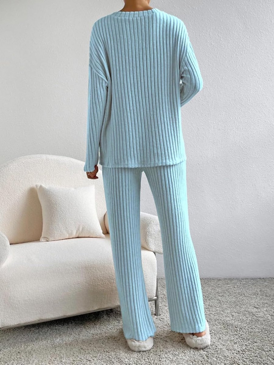 Comfortabel Trainingspak Dames voor Herfst en Winter - Loungewear met V-Hals