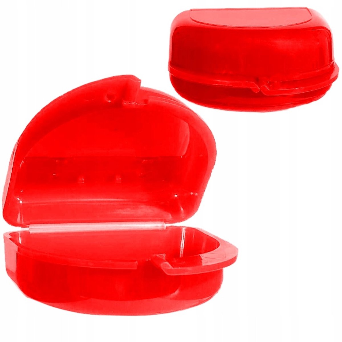 Orthodontische Apparatuur Opbergdoos – Beschermend Etui – Ventilatie – Rood